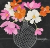 Cosmos In Fish Scale Vase