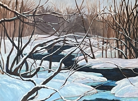 Medway In Winter